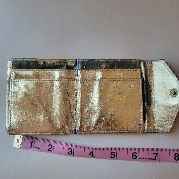 Vintage Gold Mesh Small Wallet ~ Whiting & Davis Style ~ Retro ~ Date Night ~ - Picture 10 of 15